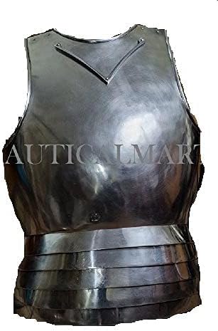 14th Century Globose Breastplate Silver