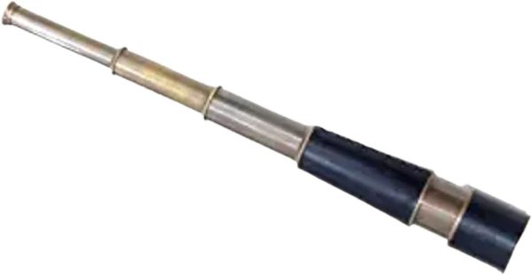 18" Handheld Brass Telescope Spyglass Monocular Collapsible