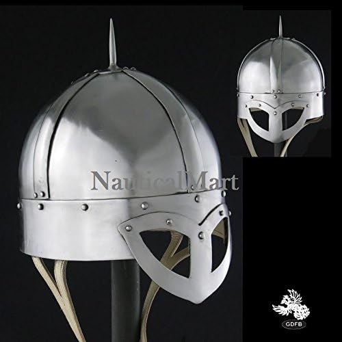 10th Century Gjermundbu Viking Helmet -14 Gauge