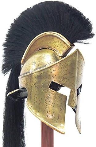 300" King Leonidas Greek Spartan Helmet by Nauticalmart