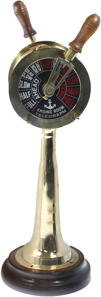 18" Brass Chadburn Telegraph - Nautical Decor Product Name